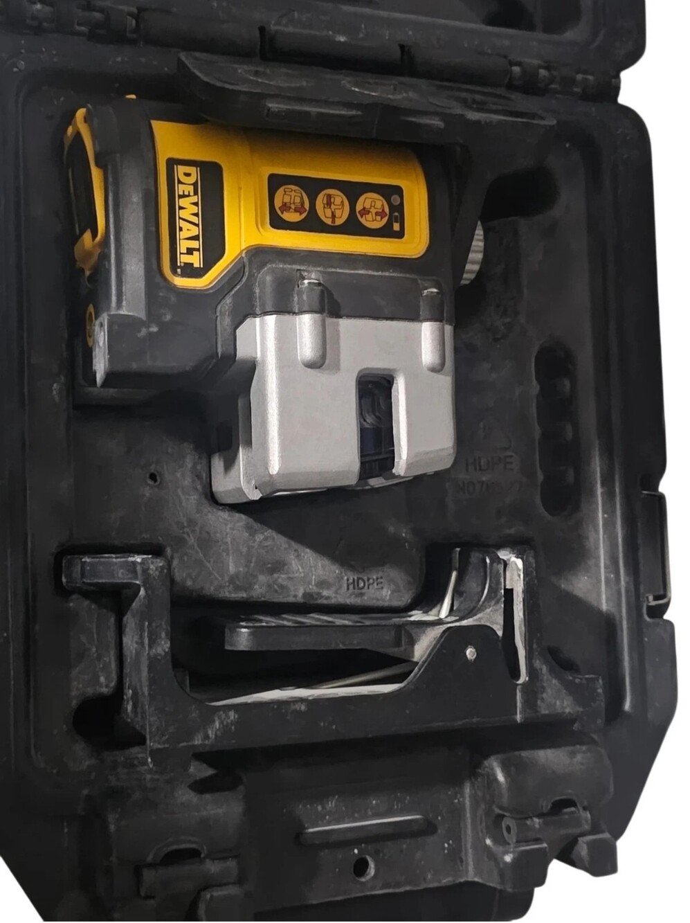 Dewalt DW089 Red Line 3 Beam Laser Level W/Magnetic Mount + Hard Case Works